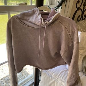 Crop top sweat shirt